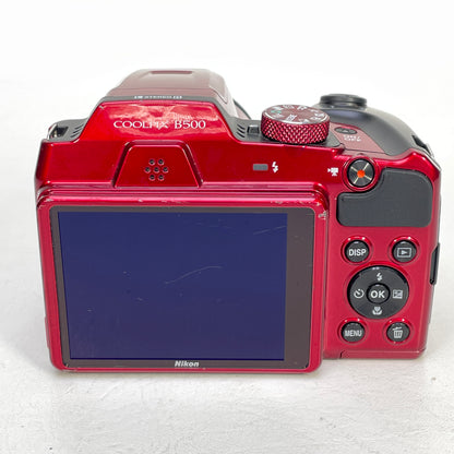 Nikon COOLPIX B500 16.0MP Red Compact Digital Camera