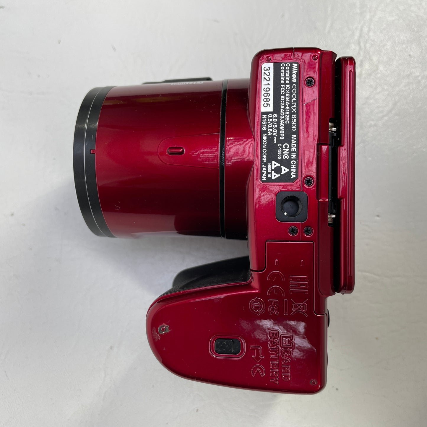 Nikon COOLPIX B500 16.0MP Red Compact Digital Camera