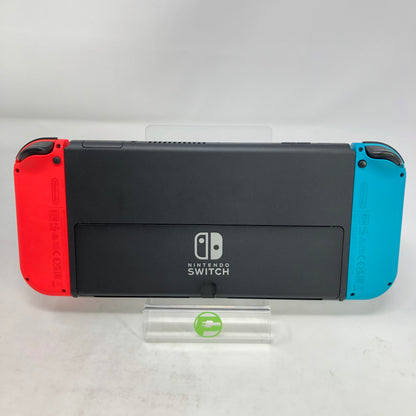 Nintendo Switch OLED Console Gaming System HEG-001 Red/Blue