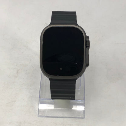 Unlocked Apple Watch Ultra 2 49MM Natural Titanium Black Ocean Band MX4P3LW/A