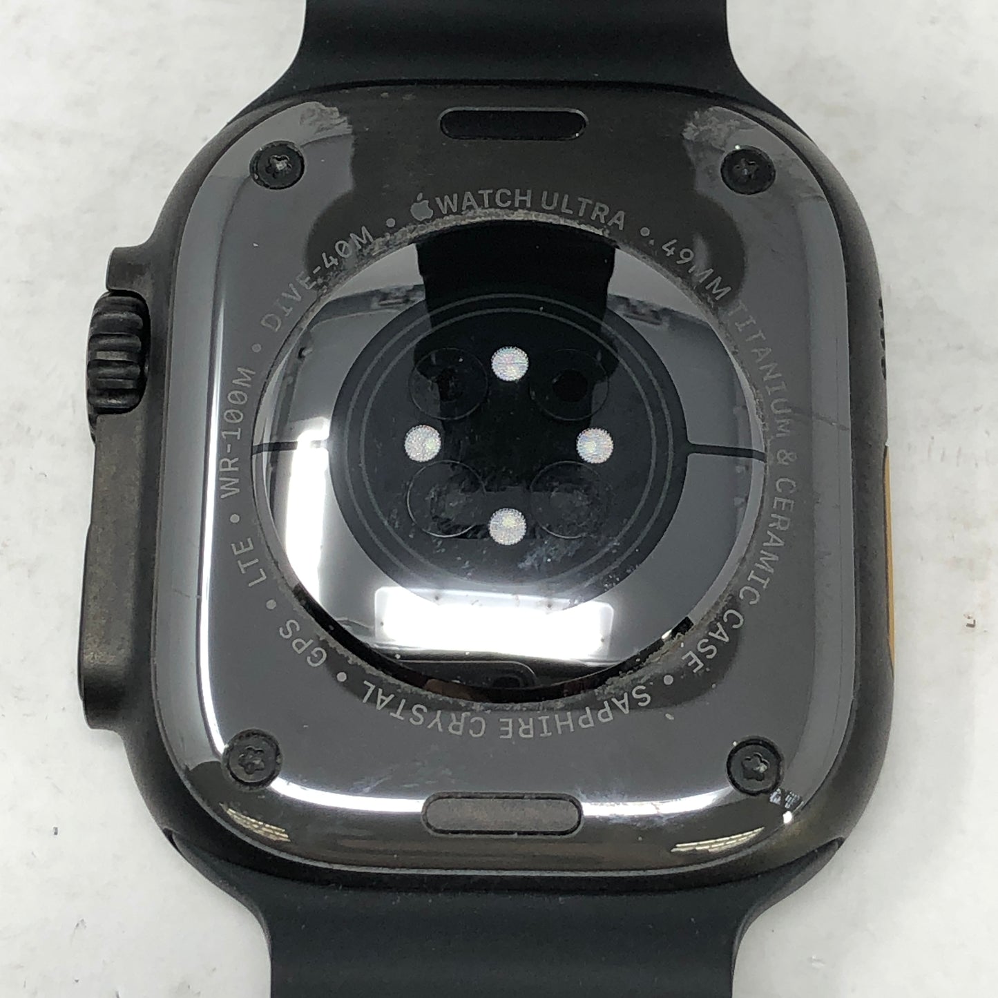 Unlocked Apple Watch Ultra 2 49MM Natural Titanium Black Ocean Band MX4P3LW/A
