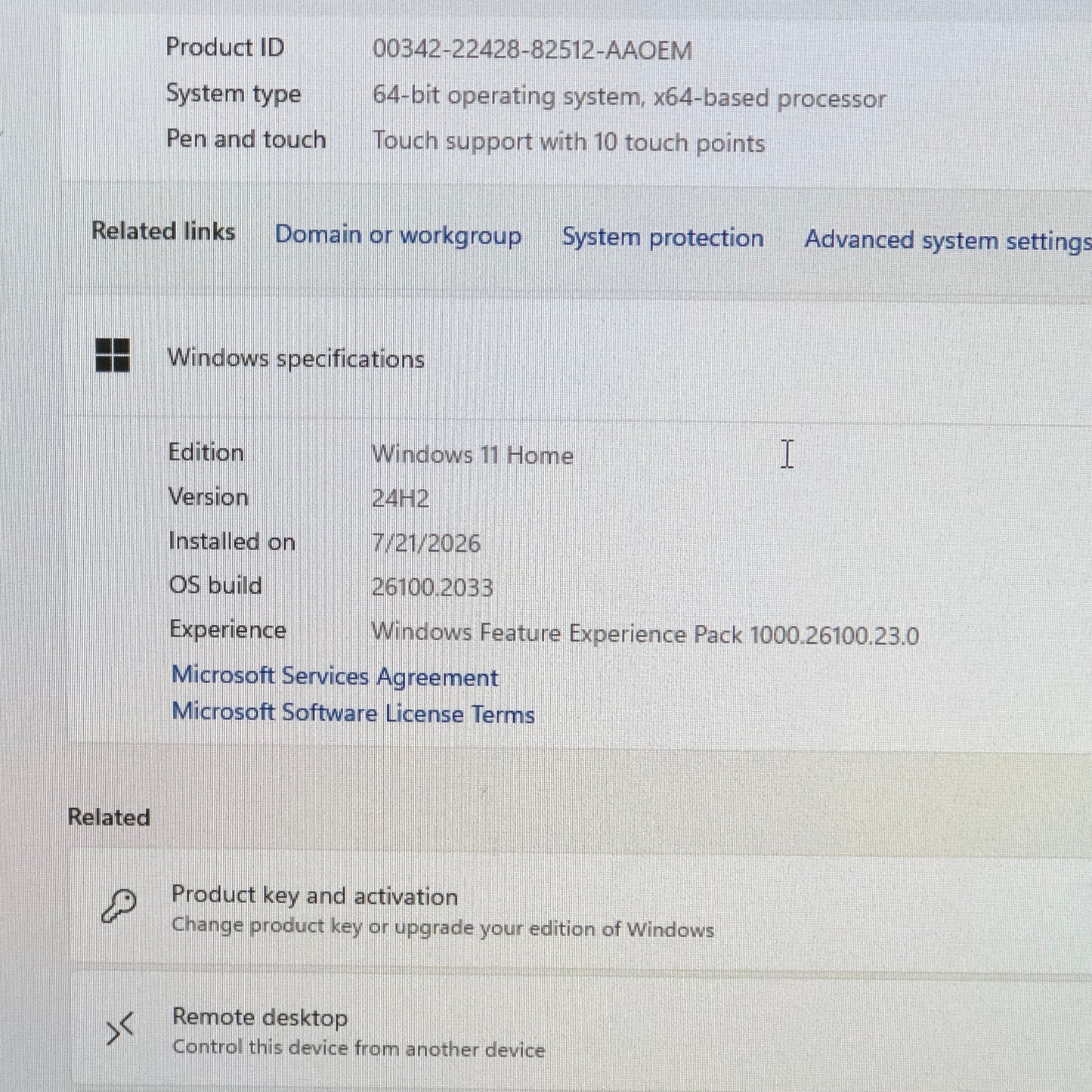 BROKEN HP AIO 27" Core Ultra 7 155U 1.70GHz 64GB RAM 4TB SSD