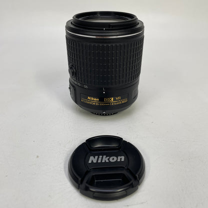 Nikon AF-S DX NIKKOR 55-200mm f/4-5.6G ED VR II Auto & Manual Lens AF-S