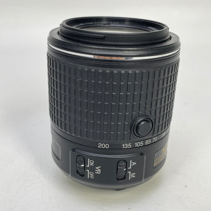 Nikon AF-S DX NIKKOR 55-200mm f/4-5.6G ED VR II Auto & Manual Lens AF-S