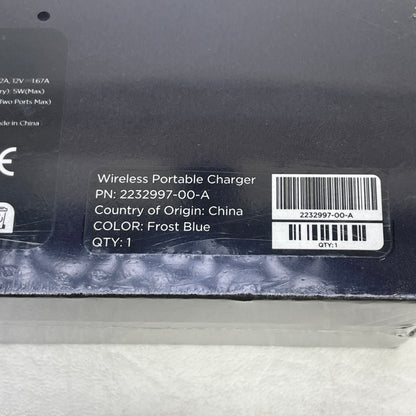 New Tesla Wireless Portable Charger Power Bank TSL02