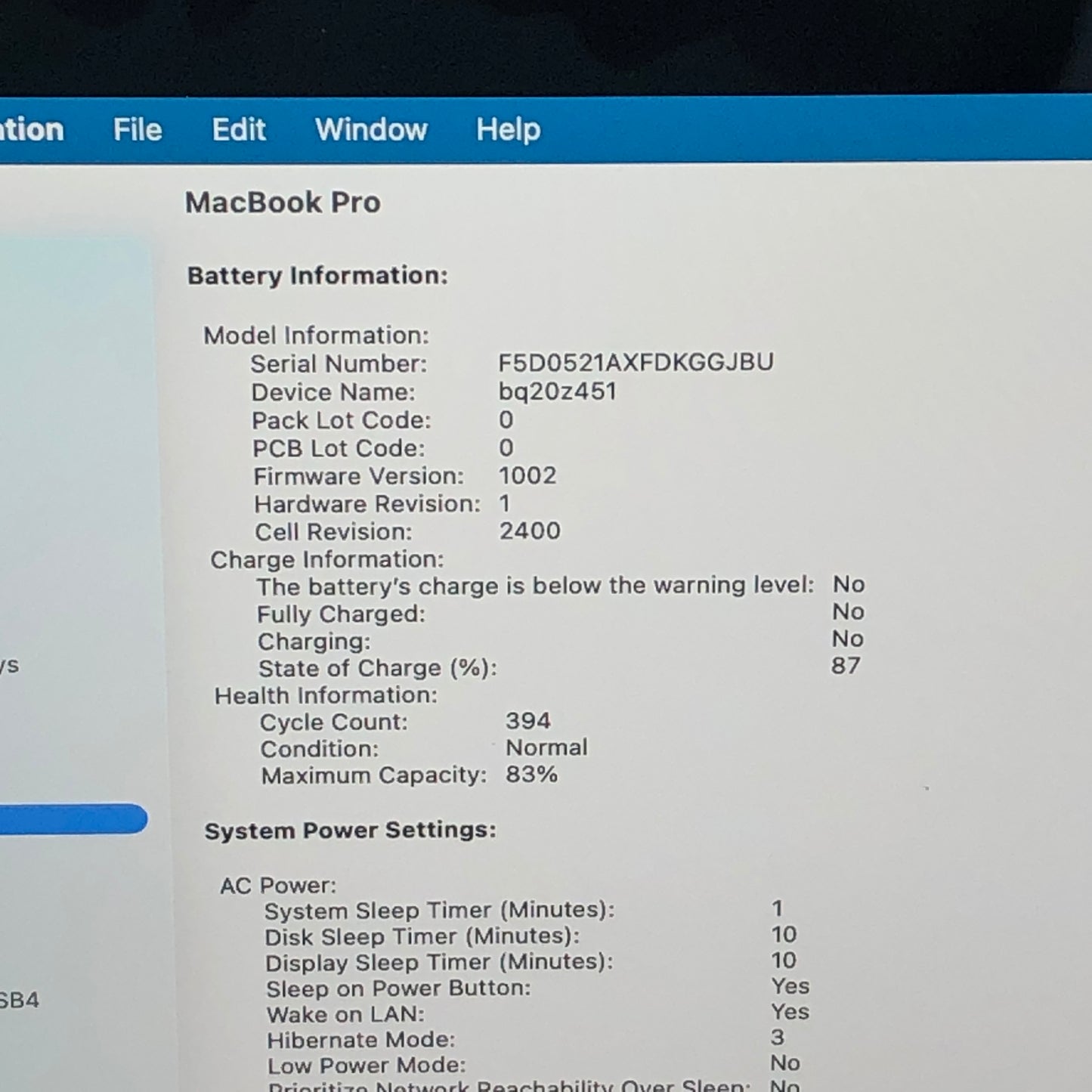 2020 Apple MacBook Pro 13.3" M1 7C GPU 3.2GHz 8GB RAM 256GB SSD MYD82LL/A