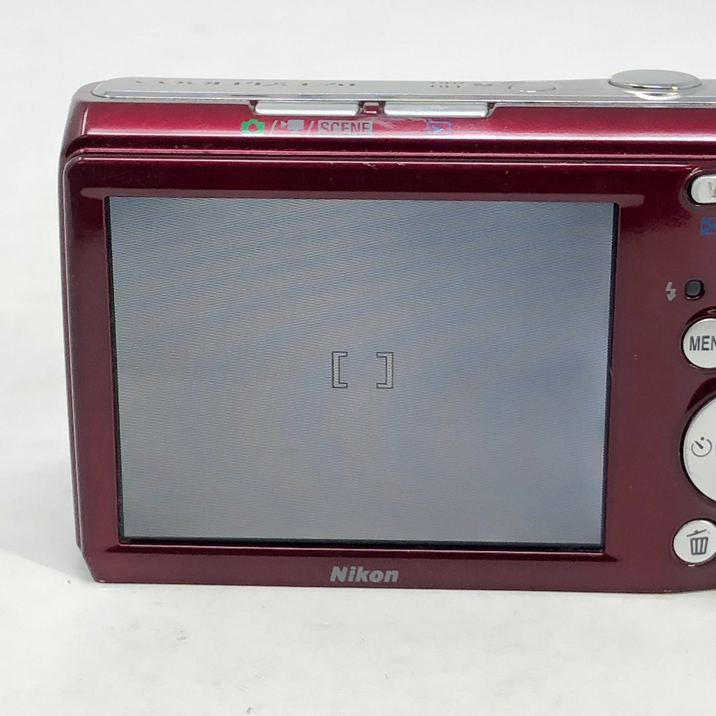 Nikon Coolpix L20 10.0 MP Red Compact Digital Camera 