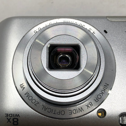 Nikon Coolpix A300 20.1MP Sliver Compact Digital Camera