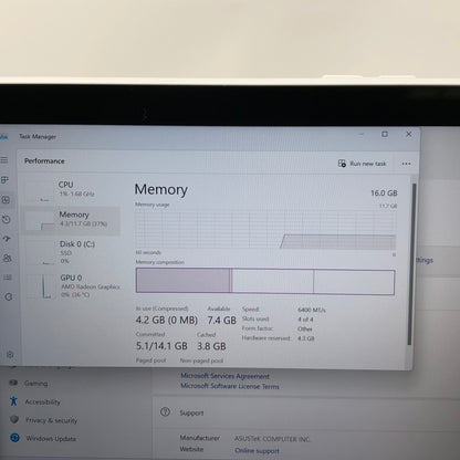 Asus ROG Ally 7" AMD Ryzen Z1 Extreme 16GB RAM 512GB White RC71L-ALLY.Z1X_512