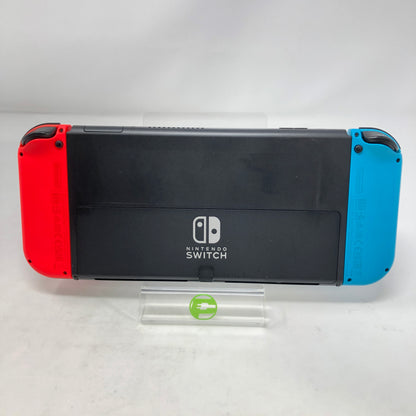 Nintendo Switch OLED Console Gaming System HEG-001 Red/Blue