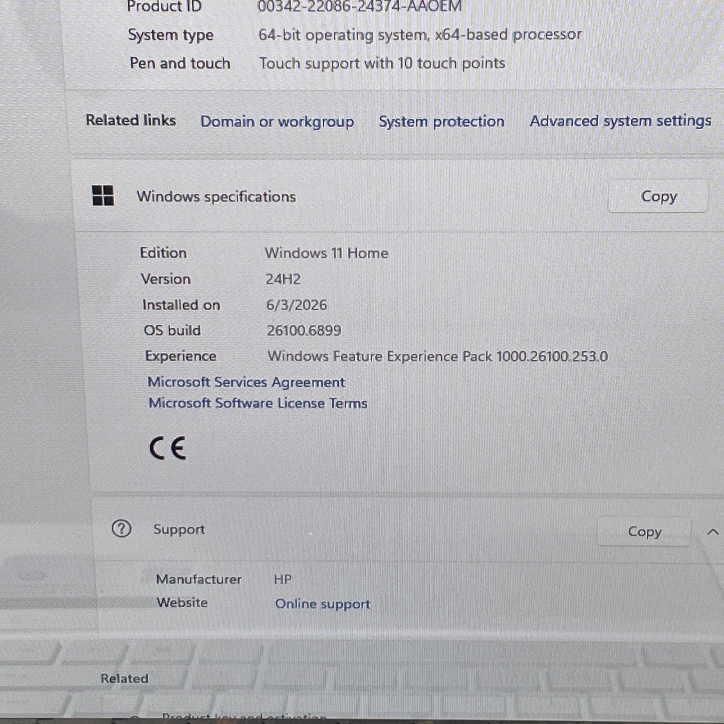 HP Envy 17-CR0013DX 17.3" i7-1260P 2.1GHz 12GB RAM 512GB SSD