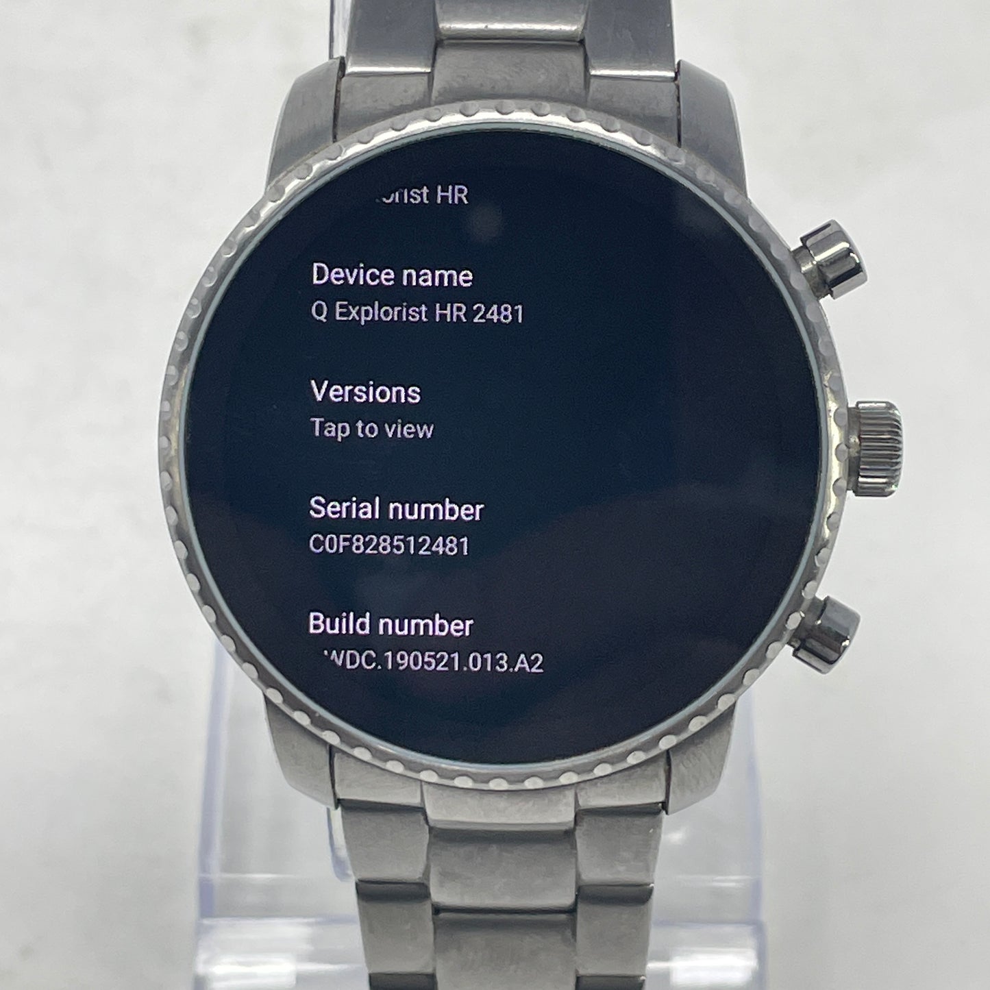 Fossil Q Explorist HR 45mm Activity Tracker FTW4012
