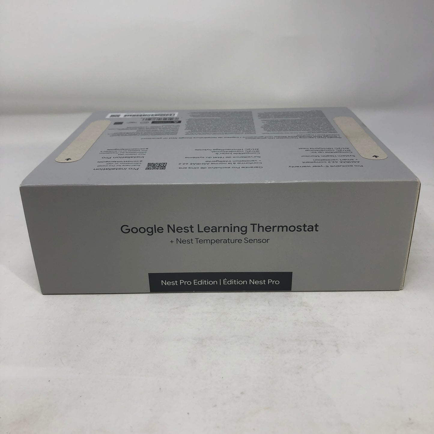 New Google Nest Learning  Programmable Thermostat Sliver GA05560-US