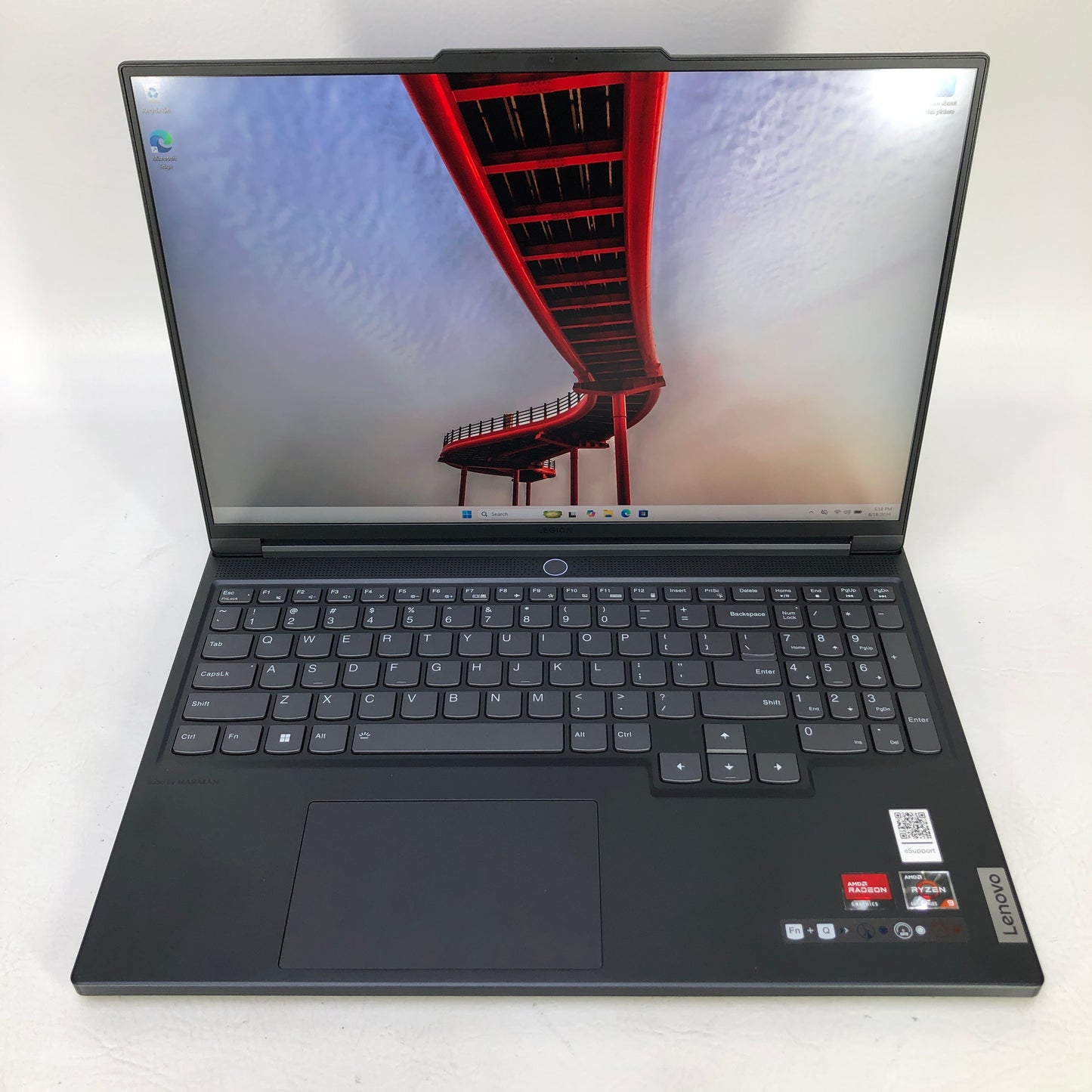 Lenovo Legion S7 7V95M4H 16" Ryzen 9 6900HX 3.3GHz 16GB RAM 1TB SSD AMD Radeon RX 6800S
