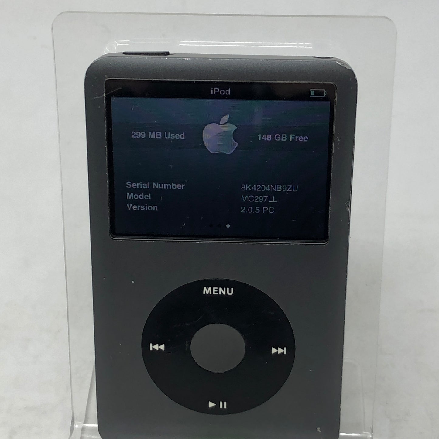 Apple iPod Classic 7th Gen 160GB Black MC297LL/A