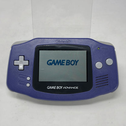 Nintendo Game Boy Advance Handheld Game Console Only AGB-001 Purple