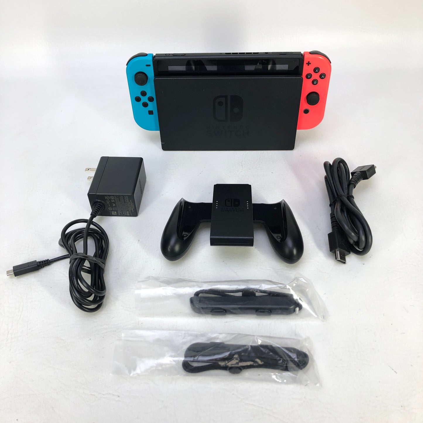 Nintendo Switch v2 Console Gaming System HAC-001(-01)  Red/Blue