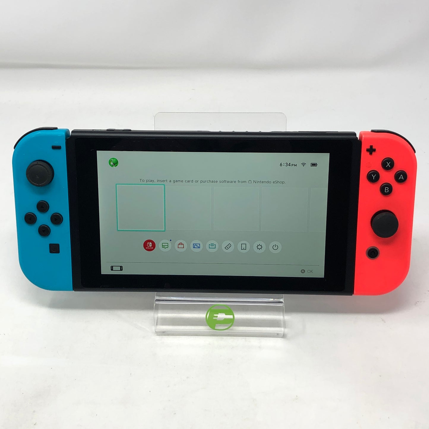 Nintendo Switch v2 Console Gaming System HAC-001(-01)  Red/Blue