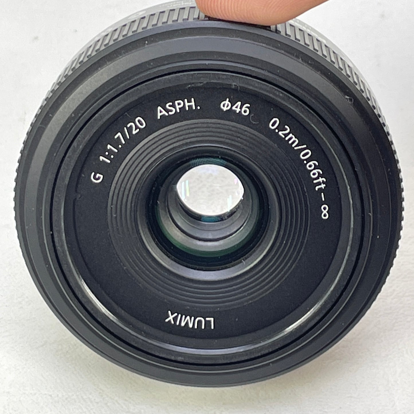 Panasonic Lumix G 20mm f/1.7 ASPH 20mm f/1.7 Black For MFT-Micro Four Thirds