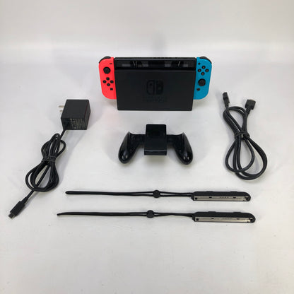 Nintendo Switch v1 Console Gaming System HAC-001 Red/Blue