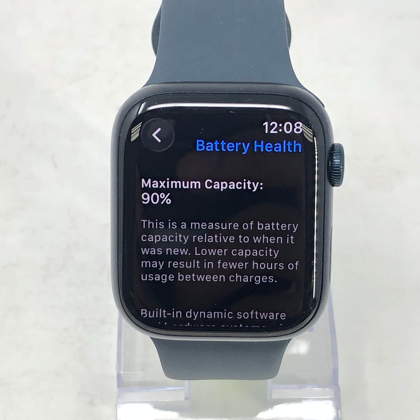 Apple Watch Series 9 45MM Midnight Aluminum Midnight Sport Band MR9A3LW/A