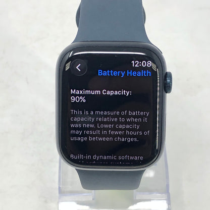 Apple Watch Series 9 45MM Midnight Aluminum Midnight Sport Band MR9A3LW/A