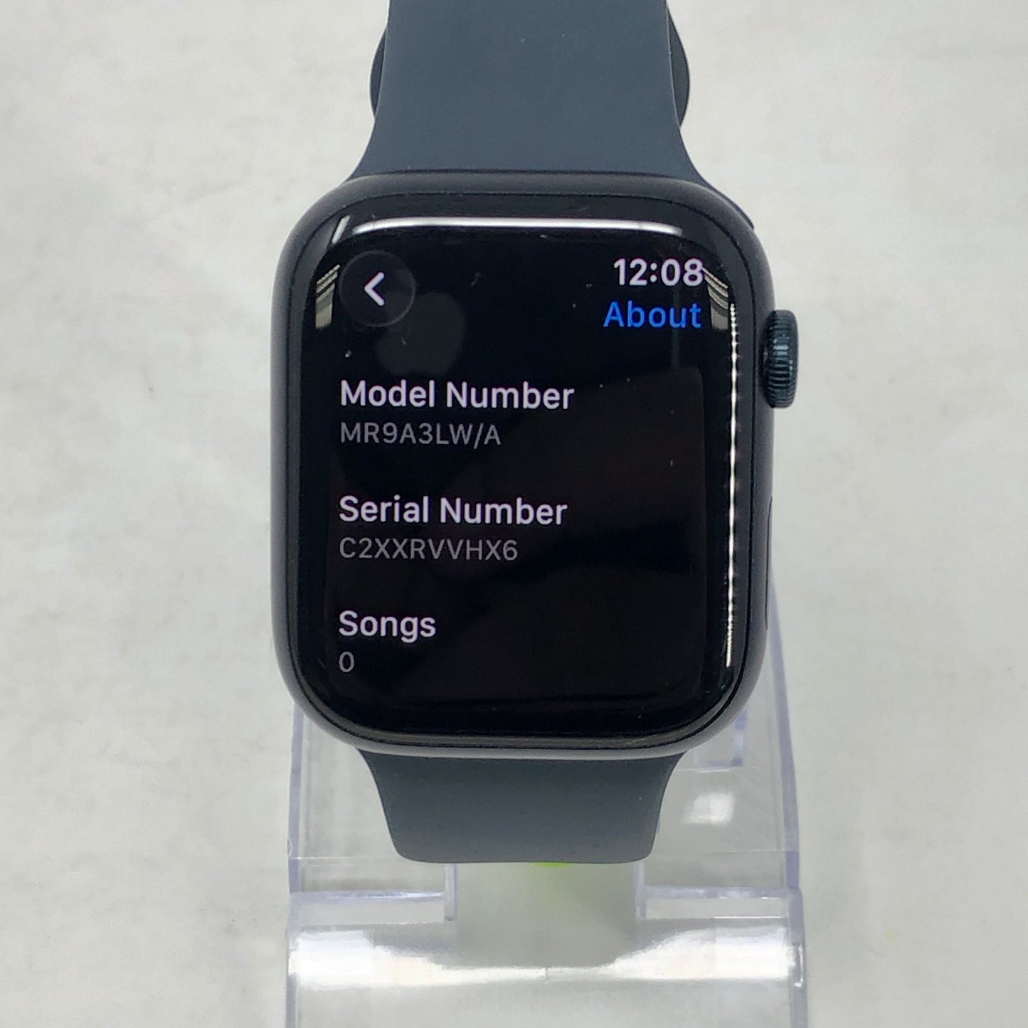 Apple Watch Series 9 45MM Midnight Aluminum Midnight Sport Band MR9A3LW/A