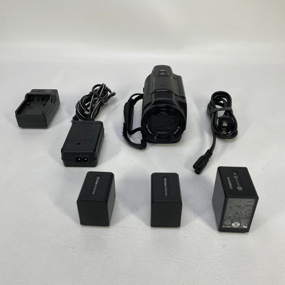 Sony FDR-AX33 Handycam 4K UHD Handheld Camcorder 10x Zoom Wi-Fi 3" Black