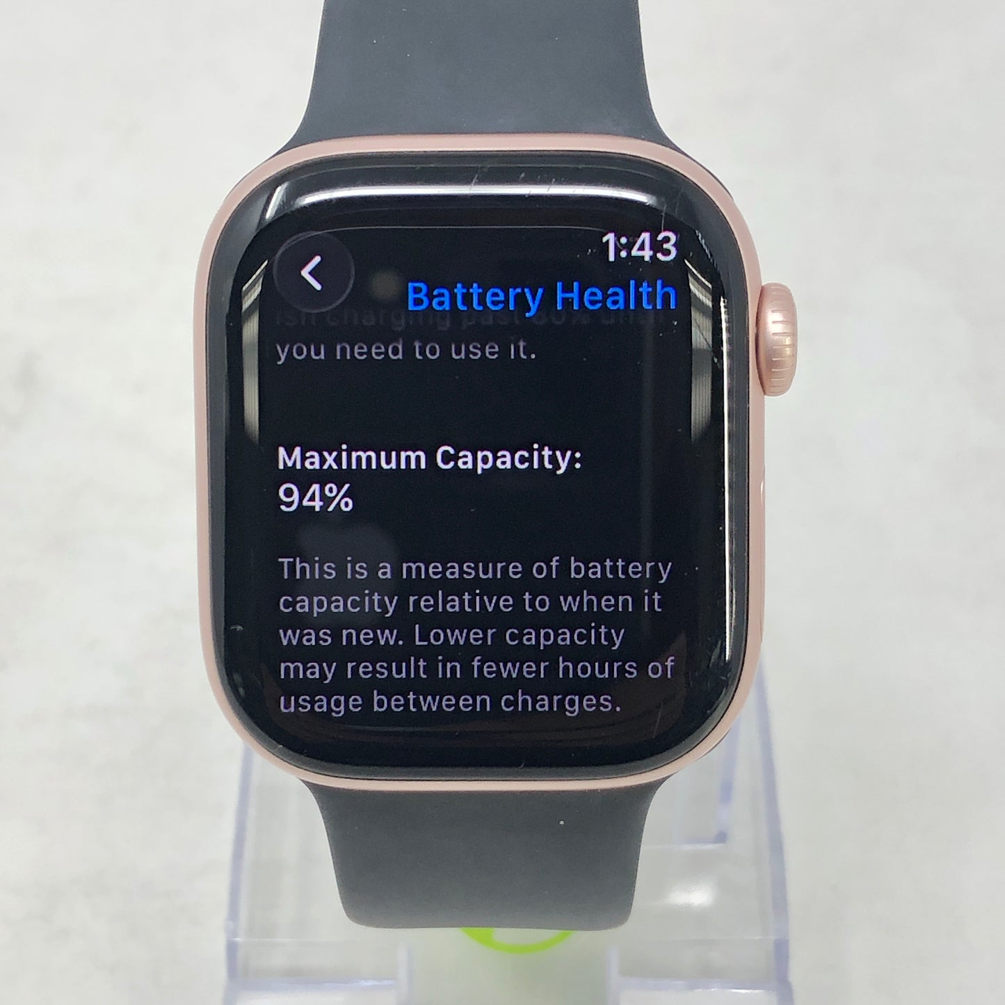 Apple Watch Series 10 - 42mm - Aluminum Jet Black
