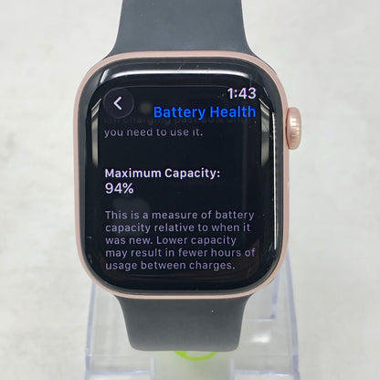 Apple Watch Series 10 - 42mm - Aluminum Jet Black