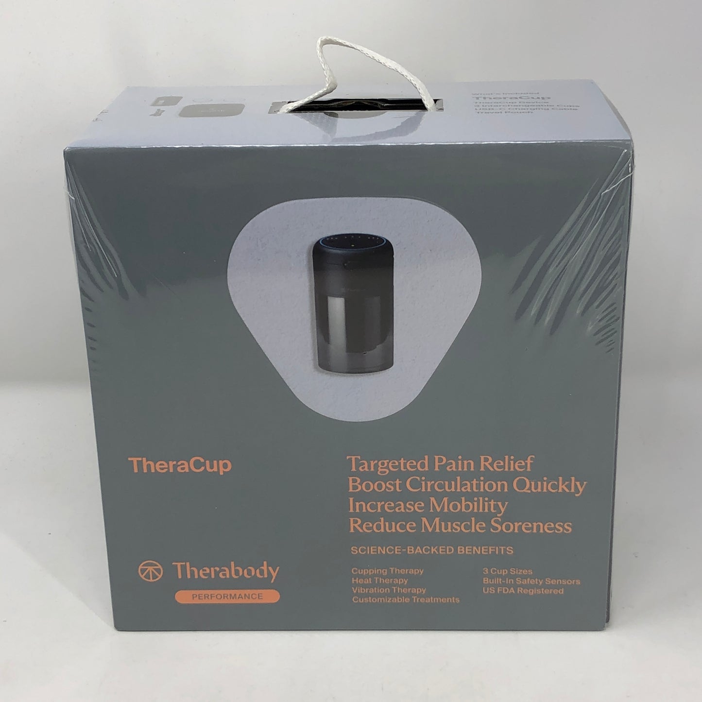 New Therabody TheraCup Cupping Massager TB03285-01 Black