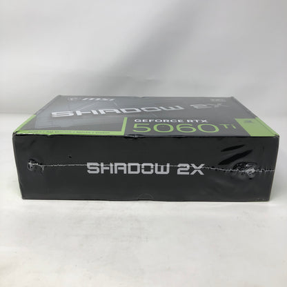 New MSI GeForce RTX 5060 Ti SHADOW 2X OC 8GB GDDR7 Graphics Card