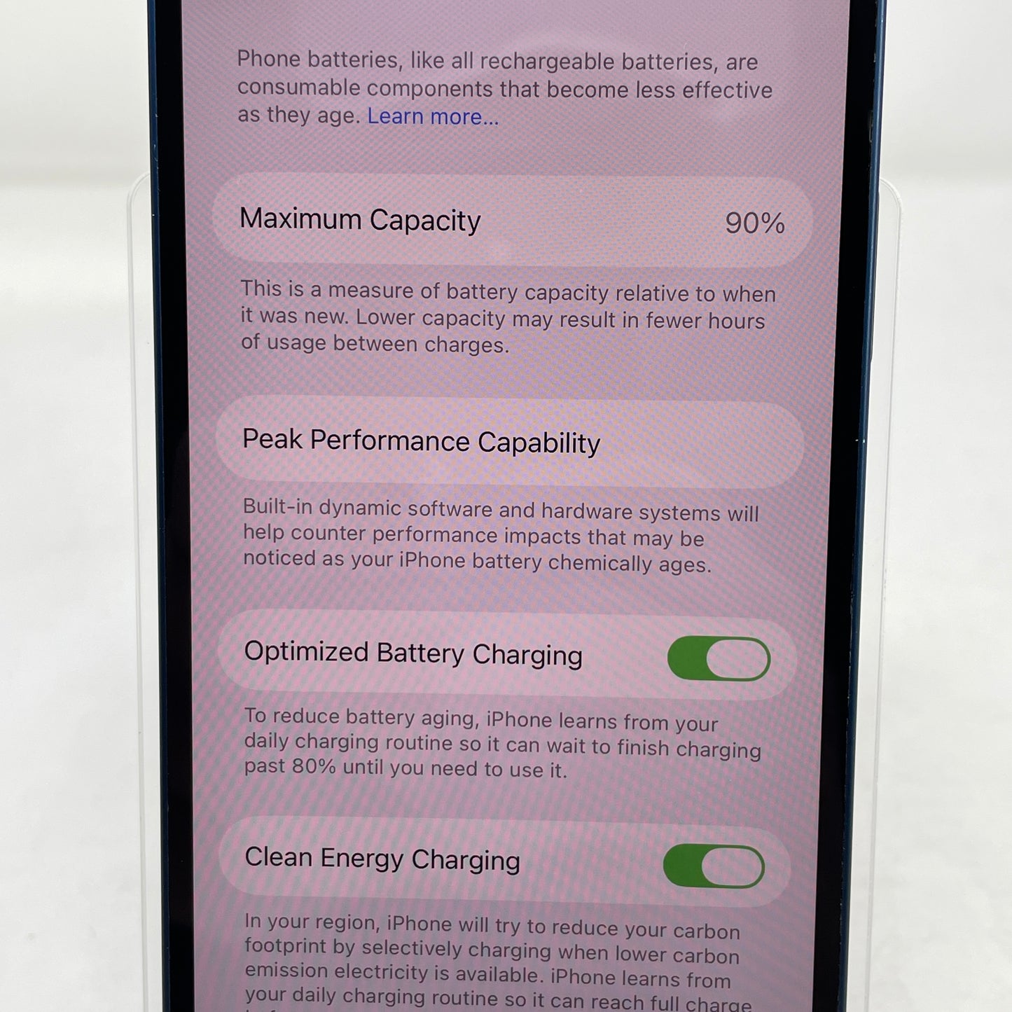 Factory Unlocked Apple iPhone 12 64GB Blue MGFP3LL/A