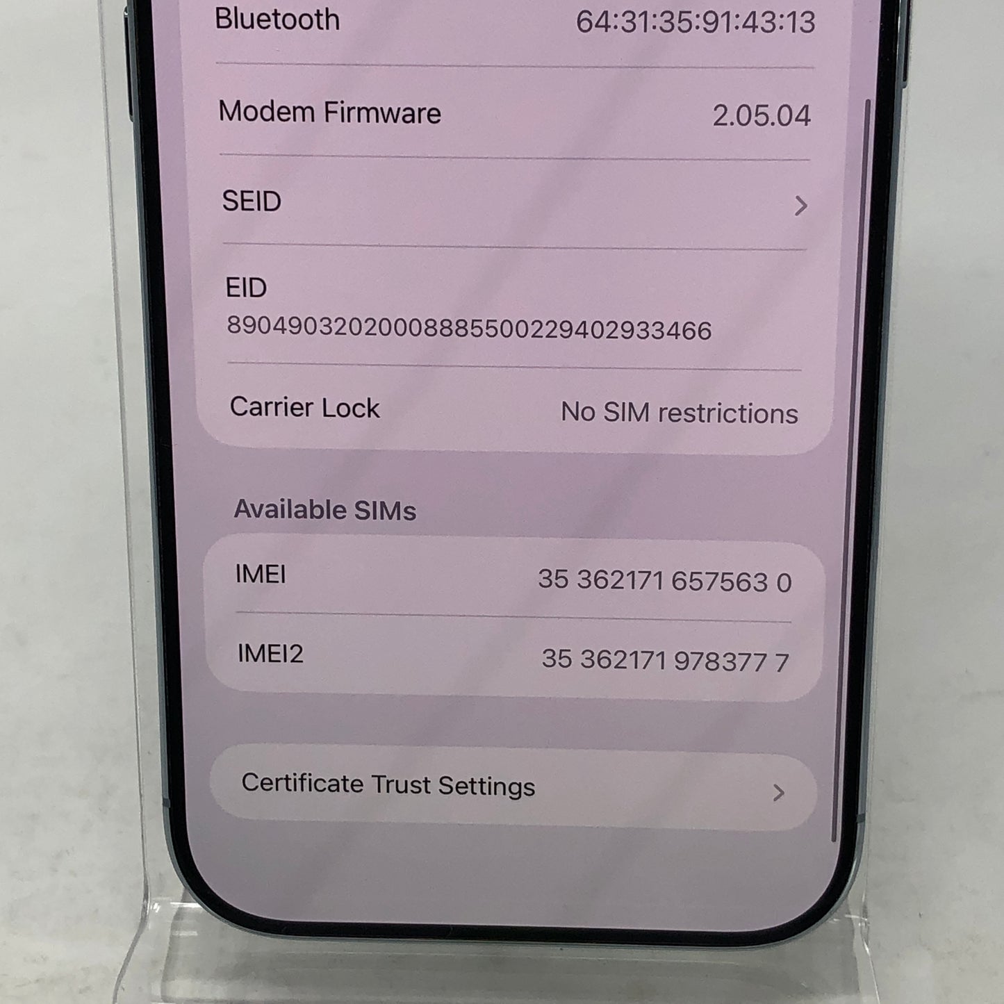 Factory Unlocked Apple iPhone Air 1TB Blue Smartphone