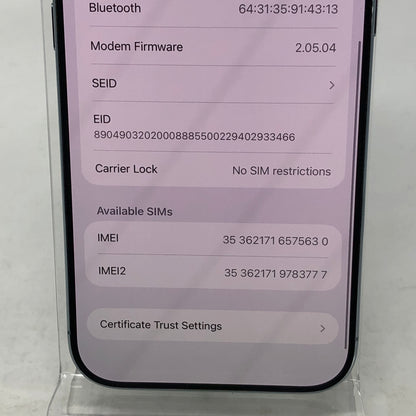 Factory Unlocked Apple iPhone Air 1TB Blue Smartphone