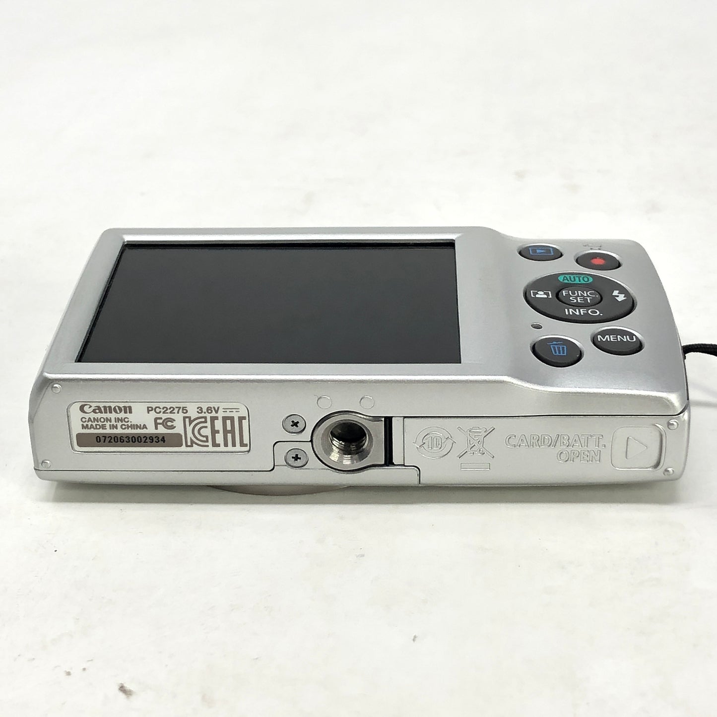 Canon PowerShot ELPH 180 Digital Camera - Silver