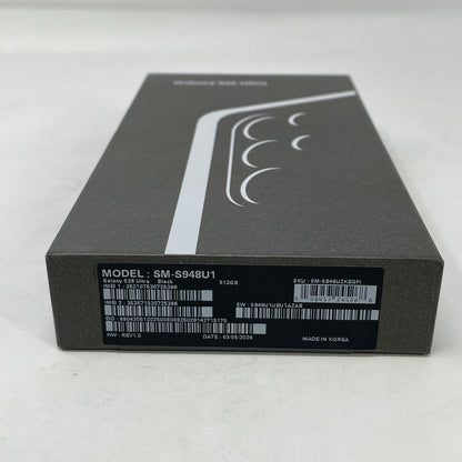 New GSM Unlocked Samsung Galaxy S26 Ultra 12GB RAM 512GB SM-S948U1 Black