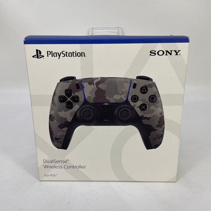 New Sony PlayStation 5 PS5 DualSense Wireless Controller Gray Camo CFI-ZCT1W