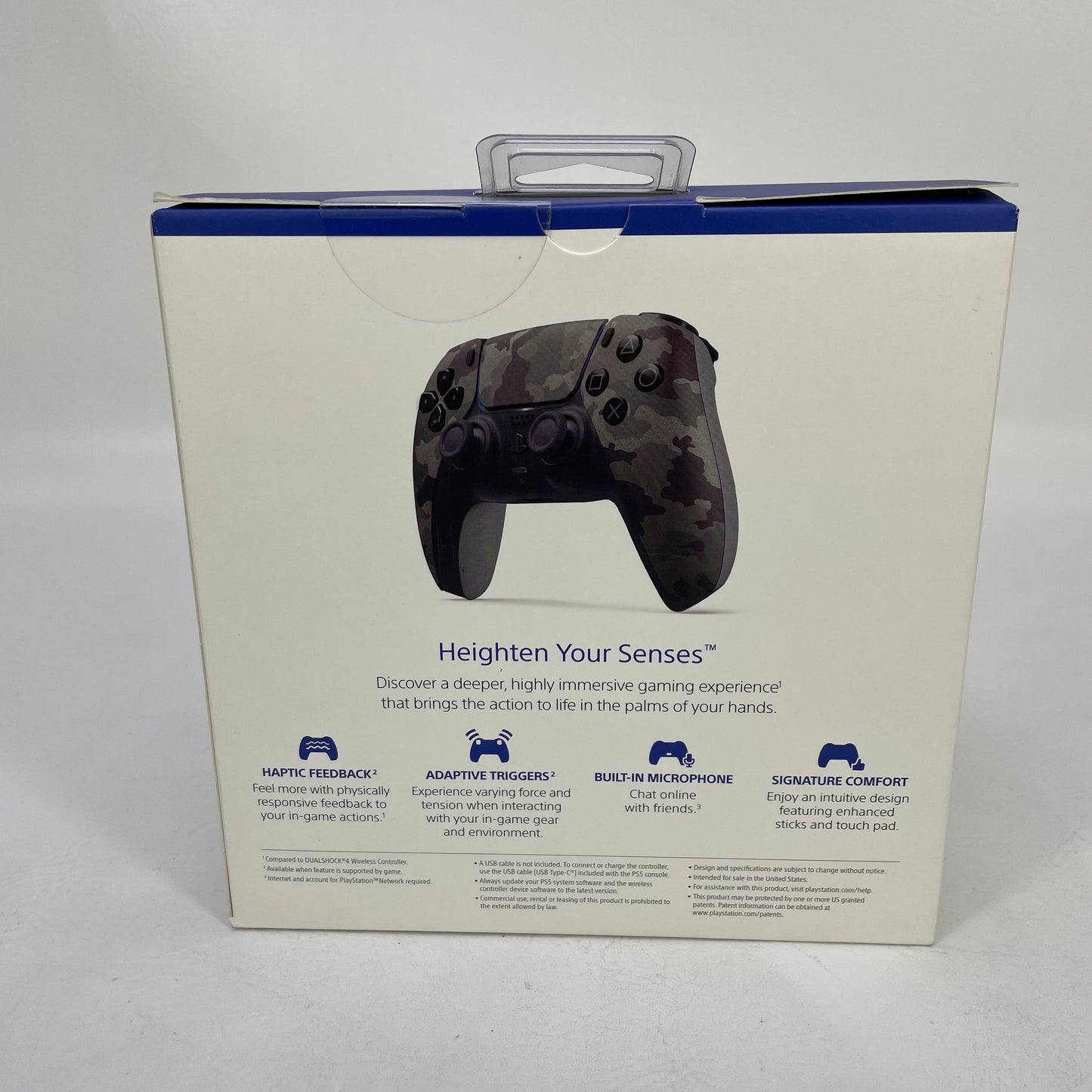 New Sony PlayStation 5 PS5 DualSense Wireless Controller Gray Camo CFI-ZCT1W