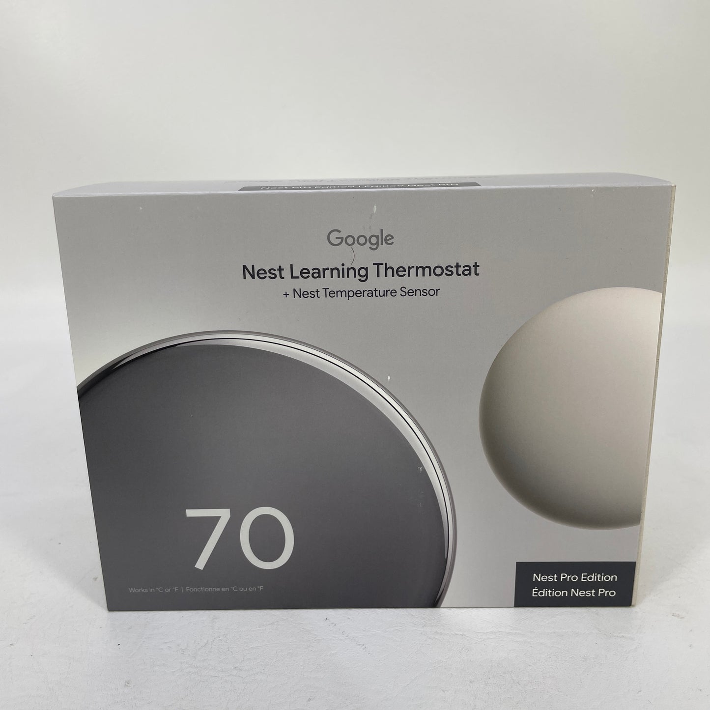 New Google Nest Learning Thermostat Smart Thermostat GA05560-US