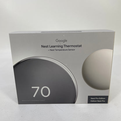 New Google Nest Learning Thermostat Smart Thermostat GA05560-US