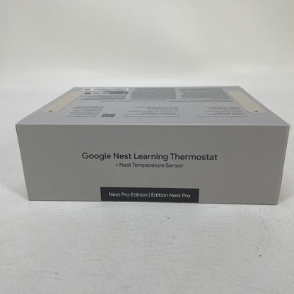 New Google Nest Learning Thermostat Smart Thermostat GA05560-US