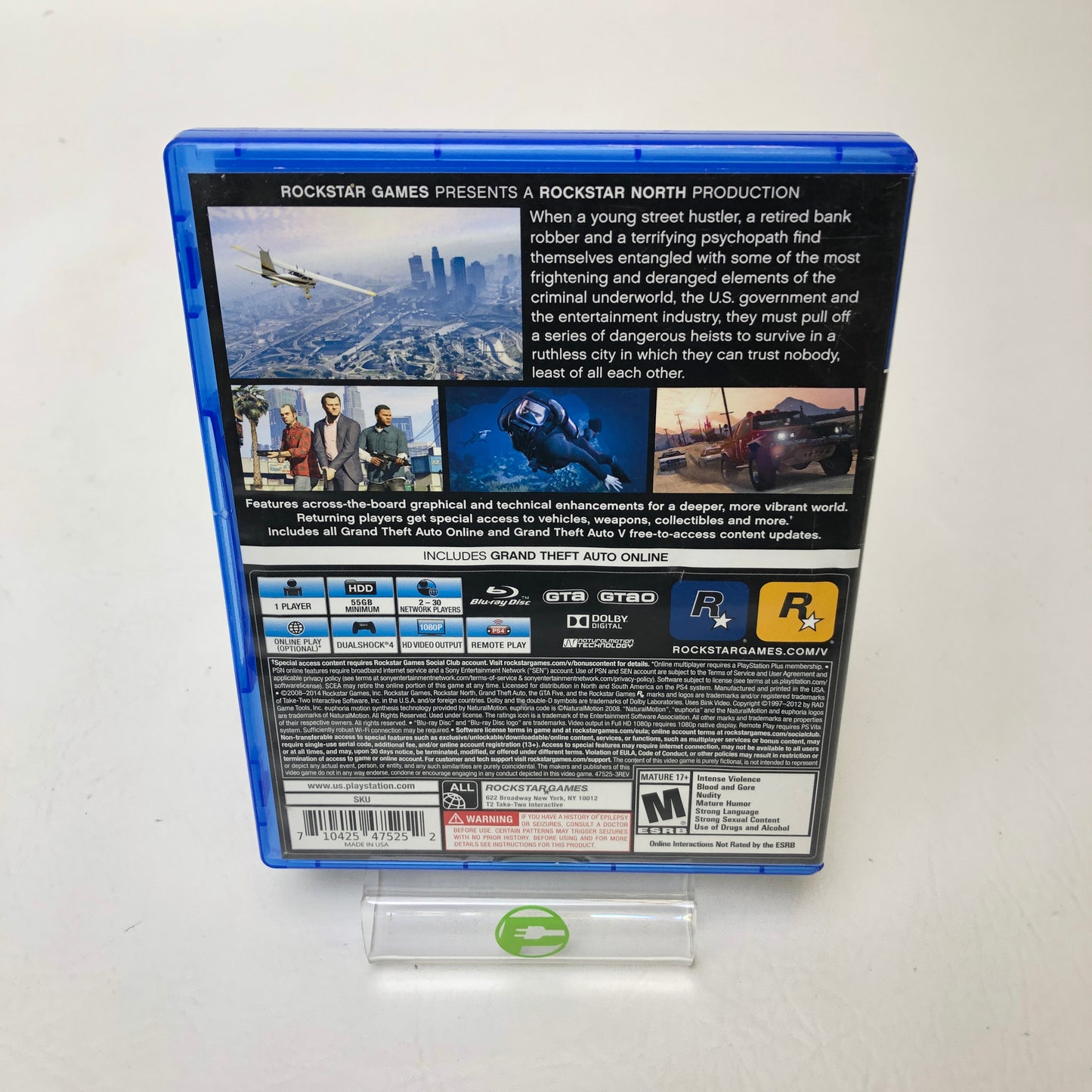 Grand Theft Auto V (Sony PlayStation 4 PS4, 2014)