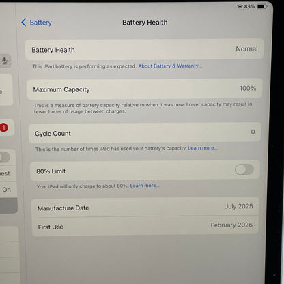 WiFi Only Apple iPad Air 13" M3 128GB Blue MCNJ4LL/A