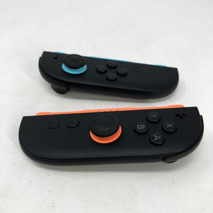 Nintendo Switch Joy-Cons 2 Pair Controller HAC-015/HAC-016 Neon Red/Neon Blue