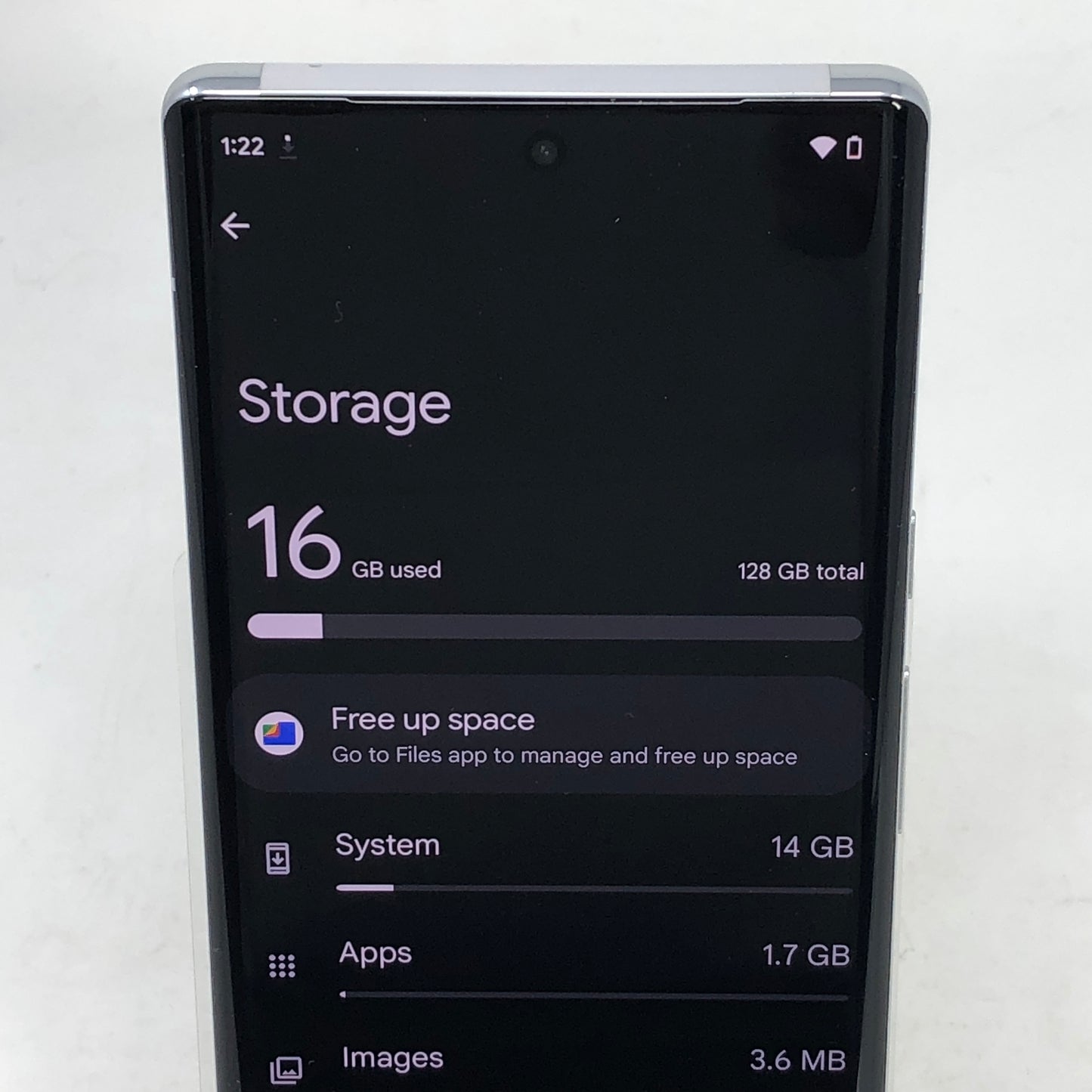 AT&T google Pixel 6 Pro 128GB Cloudy White GA03141-US