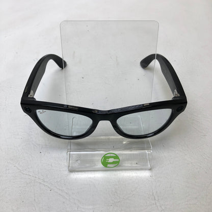 Ray-Ban Meta Skyler Gen 1 Shiny Black Transitions Blue AI Smart Glasses RW4010