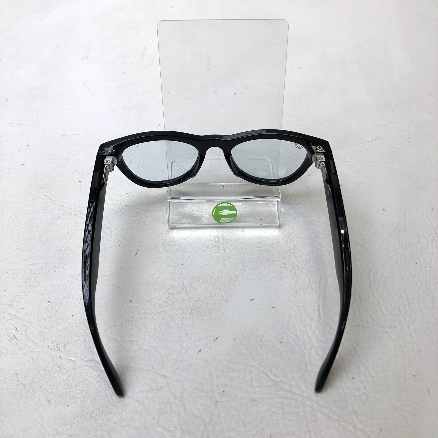 Ray-Ban Meta Skyler Gen 1 Shiny Black Transitions Blue AI Smart Glasses RW4010
