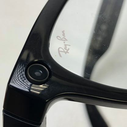 Ray-Ban Meta Skyler Gen 1 Shiny Black Transitions Blue AI Smart Glasses RW4010