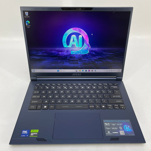 MSI Stealth 14 AI Studio MS-14K2 14" Core Ultra 9 185H 2.5GHz 32GB RAM 1TB SSD GeForce RTX 4060